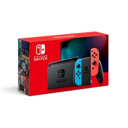 Nintendo Switch Neon-Rot / Neon-Blau Modell 2019 10002207 fra buy2say.com! Anbefalede produkter | Elektronik online butik