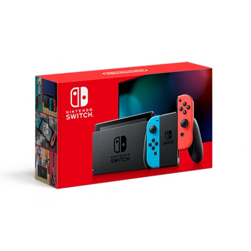 Nintendo Switch Neon-Rot / Neon-Blue Modell 2019 10002207 from buy2say.com! Buy and say your opinion! Recommend the product!