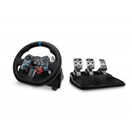 Logitech G G29 - Steering wheel + Pedals - PC - PlayStation 4 - Playstation 3 - Analogue - 900Â° - Wi fra buy2say.com! Anbefaled