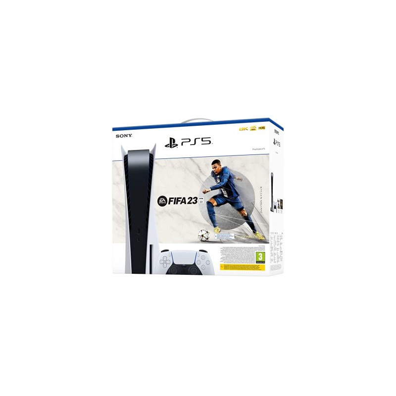 Sony PlayStation 5 Disc Edition FIFA 23 white BUNDLE FIFA23 from buy2say.com! Buy and say your opinion! Recommend the product!
