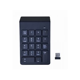 Gembird Wireless Keyboard number of keys 18, black KPD-W-02 fra buy2say.com! Anbefalede produkter | Elektronik online butik