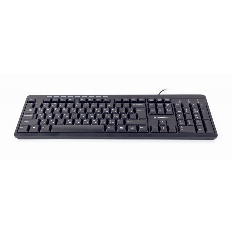 Gembird KB-UM-106-RU - Standard - USB - QWERTY - Black KB-UM-106-RU от buy2say.com!  Препоръчани продукти | Онлайн магазин за ел