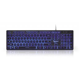 Gembird Standard - USB - QWERTY - LED - Black KB-UML3-01 from buy2say.com! Buy and say your opinion! Recommend the product!