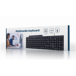 Gembird Kompakte Multimedia-Tastatur US Layout KB-UM-104 von buy2say.com! Empfohlene Produkte | Elektronik-Online-Shop