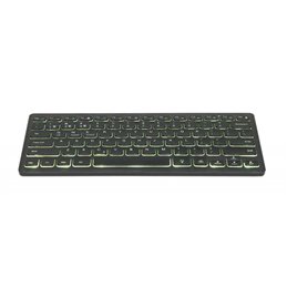 Gembird Kabellose Slimline Tastatur mit Bluetooth KB-BTRGB-01-DE von buy2say.com! Empfohlene Produkte | Elektronik-Online-Shop