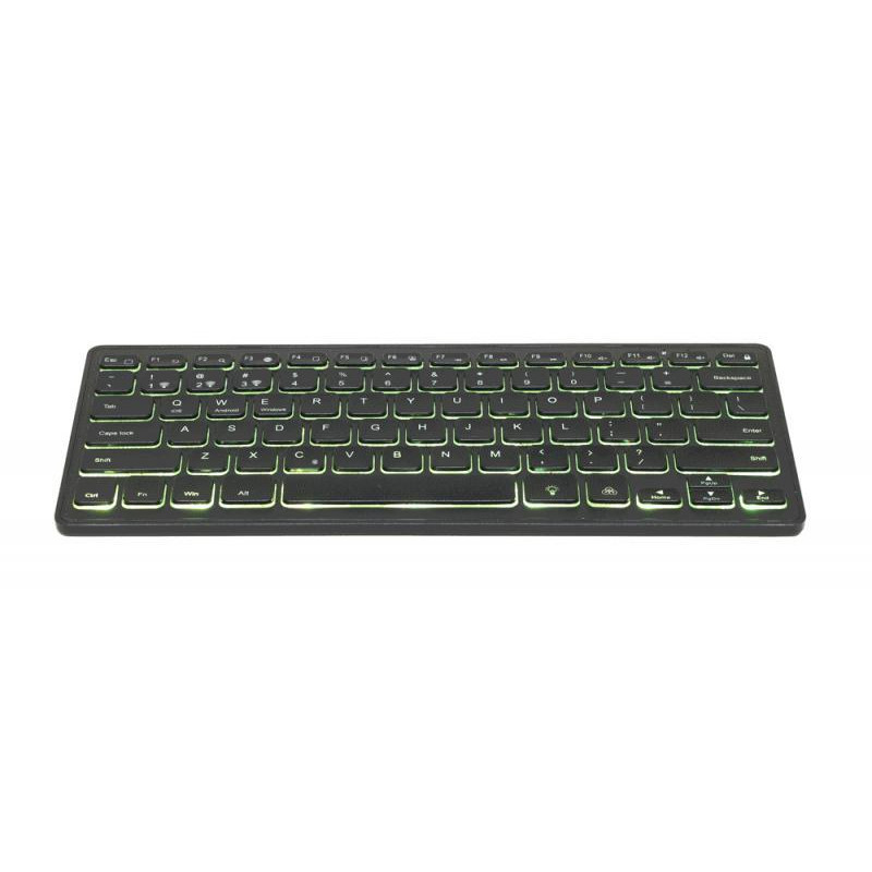 Gembird Kabellose Slimline Tastatur mit Bluetooth KB-BTRGB-01-DE от buy2say.com!  Препоръчани продукти | Онлайн магазин за елект