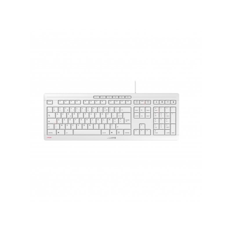 Cherry Stream Keyboard -USB - Mechanical - AZERTY - White JK-8500FR-0 från buy2say.com! Anbefalede produkter | Elektronik online