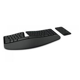 Microsoft Sculpt Ergonomic Keyboard For Business - 3 keys QWERTZ - Black 5KV-00004 fra buy2say.com! Anbefalede produkter | Elekt