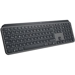 Logitech MX Keys - Standard - RF Wireless + Bluetooth - QWERTZ - Black 920-009403 from buy2say.com! Buy and say your opinion! Re