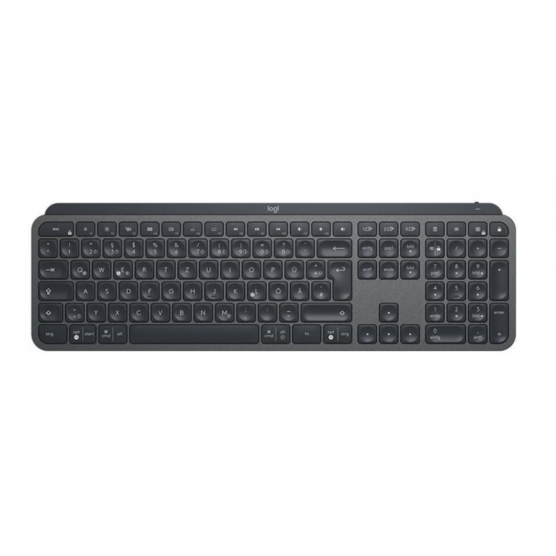 Logitech Keyboard MX Keys Plus Adv. WL DE Grafit 920-009404 from buy2say.com! Buy and say your opinion! Recommend the product!