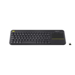 Logitech Wireless Touch Keyboard K400 Plus Black CH-Layout 920-007133 från buy2say.com! Anbefalede produkter | Elektronik online