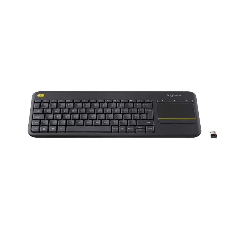 Logitech Wireless Touch Keyboard K400 Plus Black CH-Layout 920-007133 from buy2say.com! Buy and say your opinion! Recommend the 