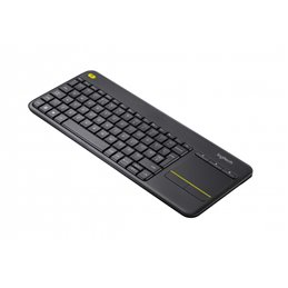 Logitech Wireless Touch Keyboard K400 Plus Black CH-Layout 920-007133 fra buy2say.com! Anbefalede produkter | Elektronik online 