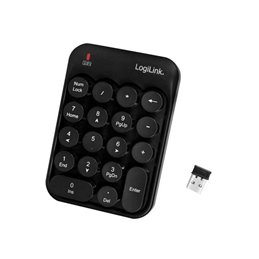 LogiLink numeric keypad RF Wireless Universal ID0173 Black från buy2say.com! Anbefalede produkter | Elektronik online butik
