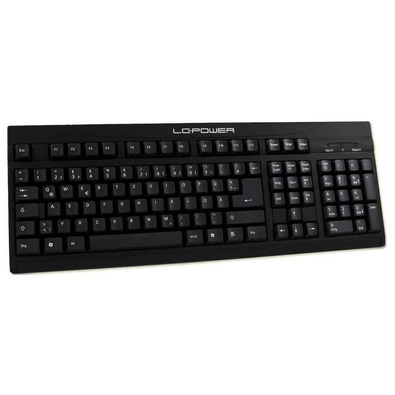 LC Power BK-902 keyboard USB QWERTZ German Black BK-902 from buy2say.com! Buy and say your opinion! Recommend the product!