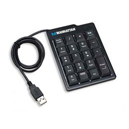 Manhattan keyboard USB 176354 Black von buy2say.com! Empfohlene Produkte | Elektronik-Online-Shop