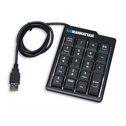 Manhattan keyboard USB 176354 Black von buy2say.com! Empfohlene Produkte | Elektronik-Online-Shop