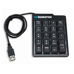 Manhattan keyboard USB 176354 Black от buy2say.com!  Препоръчани продукти | Онлайн магазин за електроника