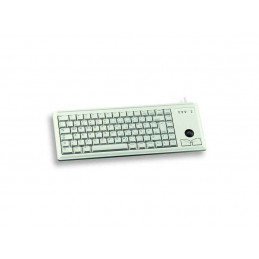 Tas CHERRY G84-4400 mit Trackball USB grey US-Engl. Layout G84-4400LUBUS-0 fra buy2say.com! Anbefalede produkter | Elektronik on