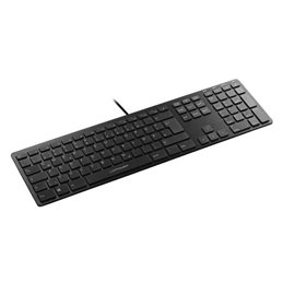 LC Power LC-KEY-5B-ALU keyboard USB QWERTZ German Black LC-KEY-5B-ALU fra buy2say.com! Anbefalede produkter | Elektronik online 