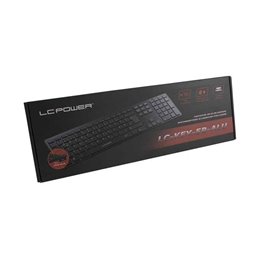 LC Power LC-KEY-5B-ALU keyboard USB QWERTZ German Black LC-KEY-5B-ALU från buy2say.com! Anbefalede produkter | Elektronik online