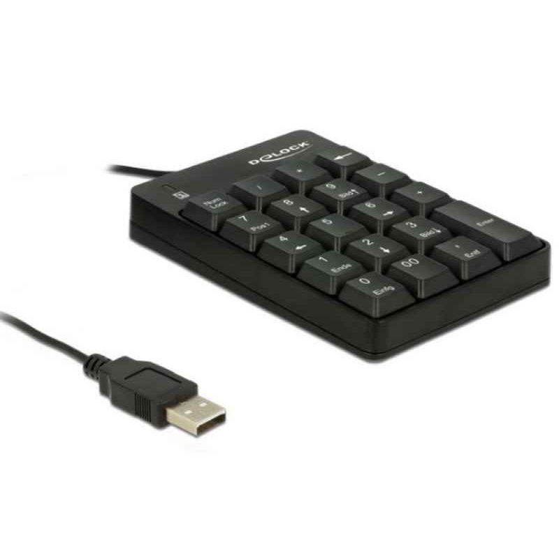 Delock 12481 numeric keypad USB Universal Black 12481 from buy2say.com! Buy and say your opinion! Recommend the product!