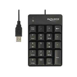 Delock 12481 numeric keypad USB Universal Black 12481 fra buy2say.com! Anbefalede produkter | Elektronik online butik