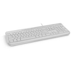 Microsoft Wired Keyboard 600 - DE USB White ANB-00028 от buy2say.com!  Препоръчани продукти | Онлайн магазин за електроника