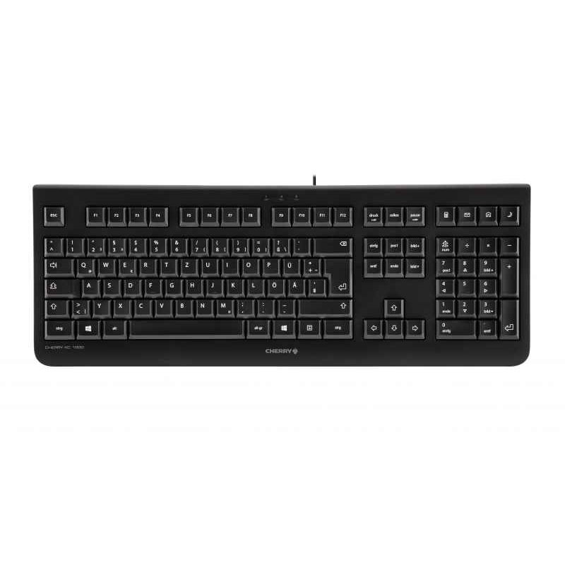 Cherry KC 1000 USB QWERTZ German Black JK-0800DE-2 från buy2say.com! Anbefalede produkter | Elektronik online butik