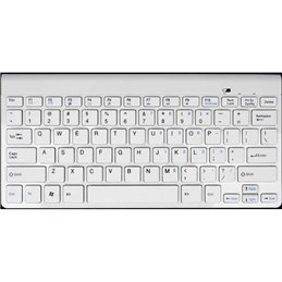 Gembird mobile device keyboard White QWERTZ German Bluetooth KB-BT-001-W-DE från buy2say.com! Anbefalede produkter | Elektronik 