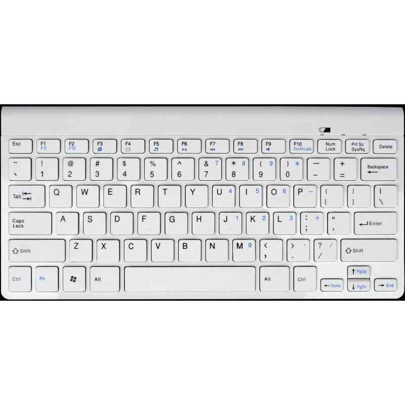Gembird mobile device keyboard White QWERTZ German Bluetooth KB-BT-001-W-DE от buy2say.com!  Препоръчани продукти | Онлайн магаз