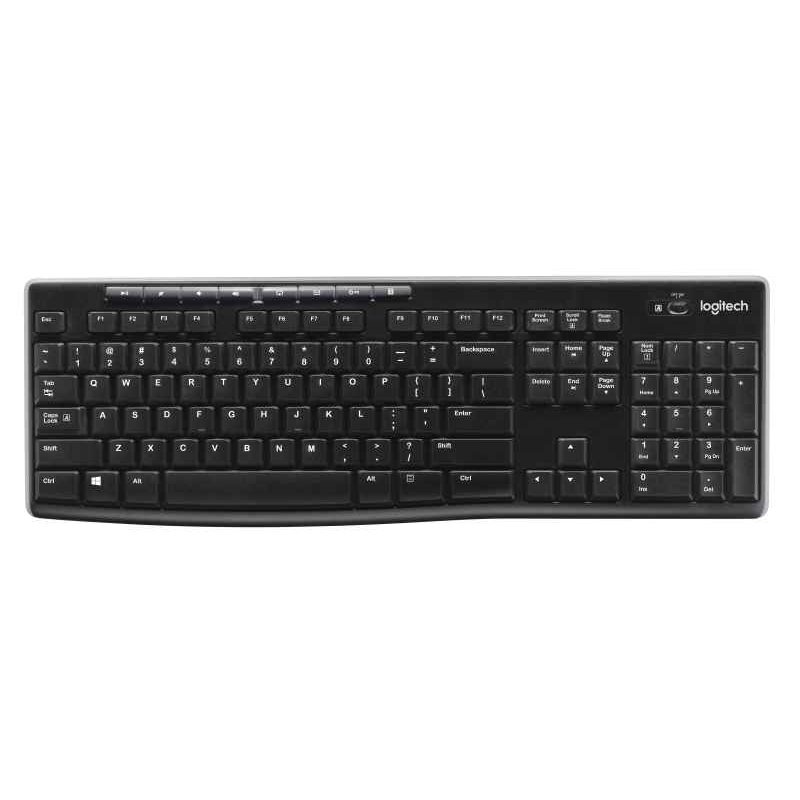 Logitech K270 RF Wireless QWERTZ German Black 920-003052 от buy2say.com! Препоръчани продукти | Онлайн магазин за електроника Logitech K270 RF Wireless QWERTZ German Black 920-003052 от buy2say.com! Препоръчани продукти | Онлайн магазин за електроника
