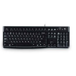 Logitech K120 USB QWERTZ German Black 920-002489 fra buy2say.com! Anbefalede produkter | Elektronik online butik