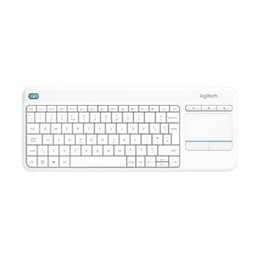 Keyboard Logitech Wireless Keyboard K400 Plus White - DE-Layout 920-007128 fra buy2say.com! Anbefalede produkter | Elektronik on