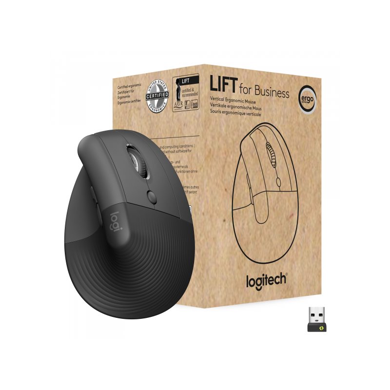Logitech LIFT FOR BUSINESS - GRAPHITE/BLACK - EMEA 910-006494 from buy2say.com! Buy and say your opinion! Recommend the product!