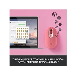 Logitech Wireless POP Mouse mit Emoji - Rosa - 910-006548 från buy2say.com! Anbefalede produkter | Elektronik online butik