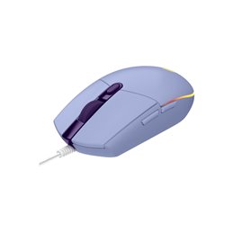 Logitech G203 Lightsync Gaming Mouse USB Lila - 910-005853 fra buy2say.com! Anbefalede produkter | Elektronik online butik