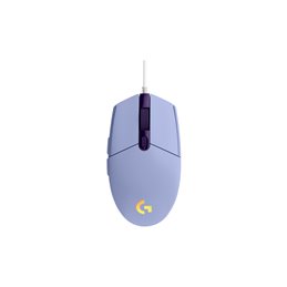 Logitech G203 Lightsync Gaming Mouse USB Lila - 910-005853 från buy2say.com! Anbefalede produkter | Elektronik online butik