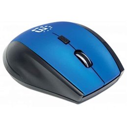 Manhattan mice RF Wireless Optical 1600 DPI Right-hand Black,Blue 179294 von buy2say.com! Empfohlene Produkte | Elektronik-Onlin