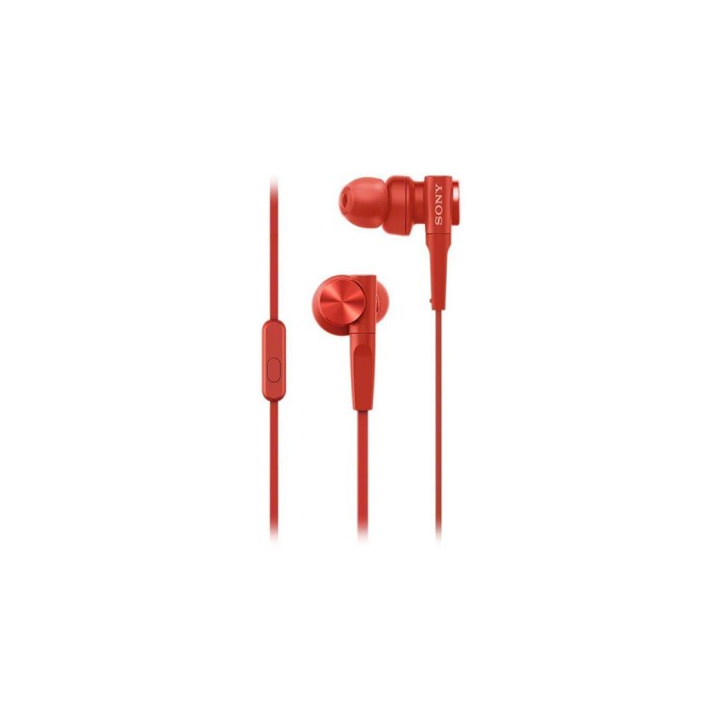 Sony Extra Bass In-Ear Headphones with Microphone - Red MDRXB55APR.CE7 von buy2say.com! Empfohlene Produkte | Elektronik-Online-