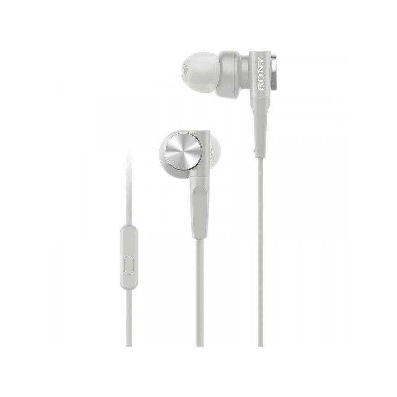 Sony Extra Bass In-Ear Headphones with Microphone - White MDRXB55APW.CE7 от buy2say.com!  Препоръчани продукти | Онлайн магазин 