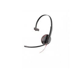 Poly Blackwire 3215 Headset USB Typ-A Black/Red - 209746-22 от buy2say.com!  Препоръчани продукти | Онлайн магазин за електроник