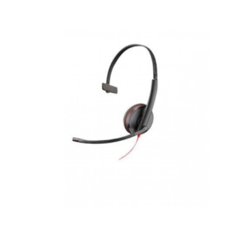 Poly Blackwire 3215 Headset USB Typ-A Black/Red - 209746-22 from buy2say.com! Buy and say your opinion! Recommend the product!