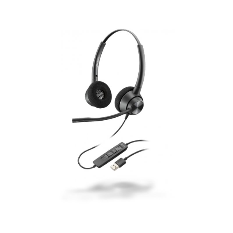 Poly Headset EncorePro 320 binaural USB-A - 214570-01 från buy2say.com! Anbefalede produkter | Elektronik online butik