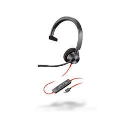 Poly Headset Blackwire C3310 monaural USB-C - 213929-01 от buy2say.com!  Препоръчани продукти | Онлайн магазин за електроника