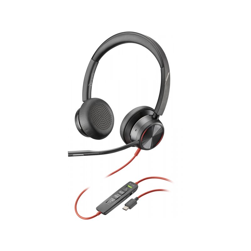 Poly Headset Blackwire 8225 binaural USB-C ANC - 214407-01 от buy2say.com!  Препоръчани продукти | Онлайн магазин за електроника