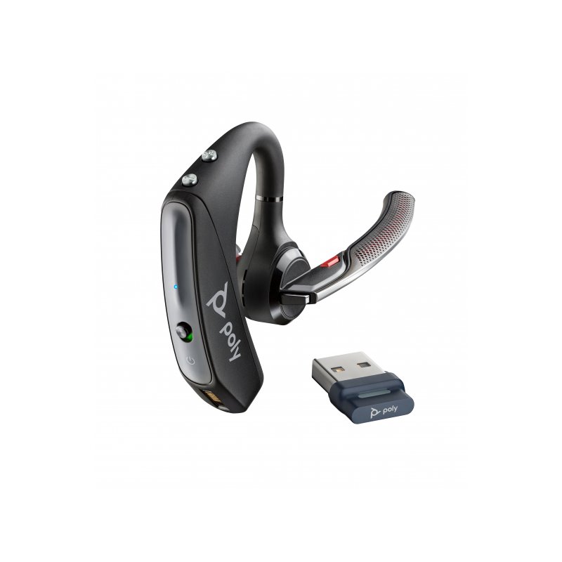 Poly Bluetooth Headset Voyager 5200 UC mit BT700 Dongle - 206110-102 von buy2say.com! Empfohlene Produkte | Elektronik-Online-Sh