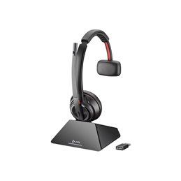 Poly DECT Headset Savi 8210-M UC monaural USB-C - 209812-02 от buy2say.com!  Препоръчани продукти | Онлайн магазин за електроник