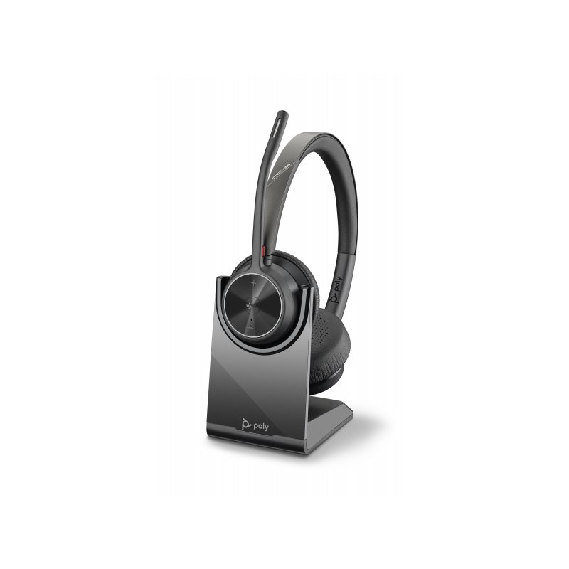 Poly BT Headset Voyager 4320 UC Stereo USB-C Teams with Stand - 218479-02 from buy2say.com! Buy and say your opinion! Recommend 