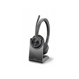 Poly BT Headset Voyager 4320 UC Stereo USB-C mit Stand - 218479-01 от buy2say.com!  Препоръчани продукти | Онлайн магазин за еле